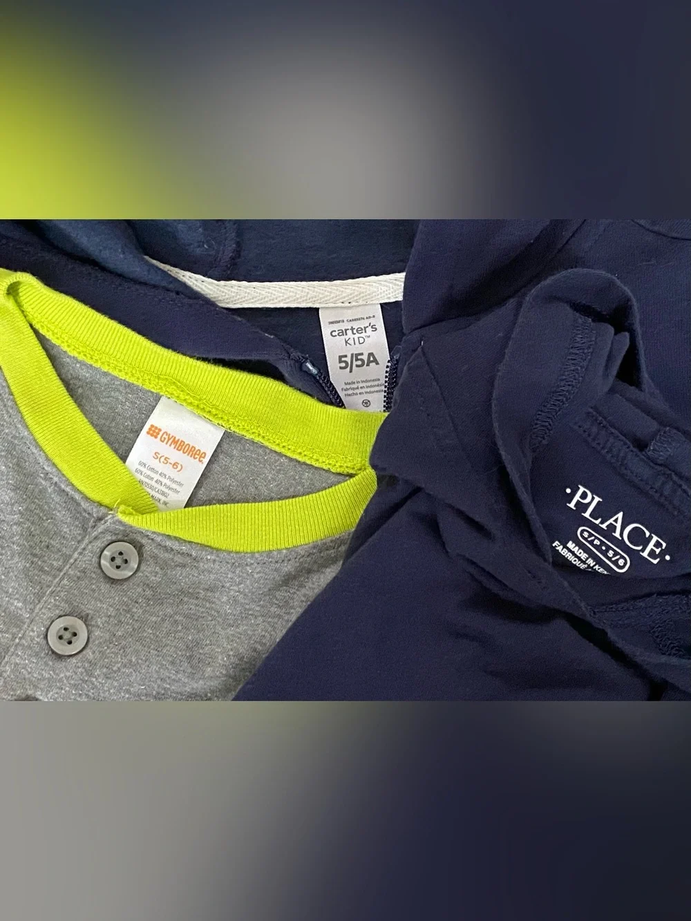 Gymboree everything excellent